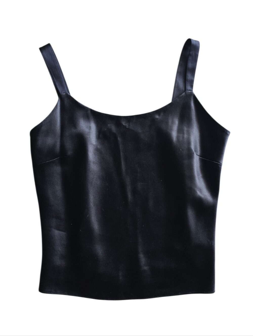 LAFAYETTE 148 New York Deep Navy Silk Tank Sleeveless Blouse Size 4